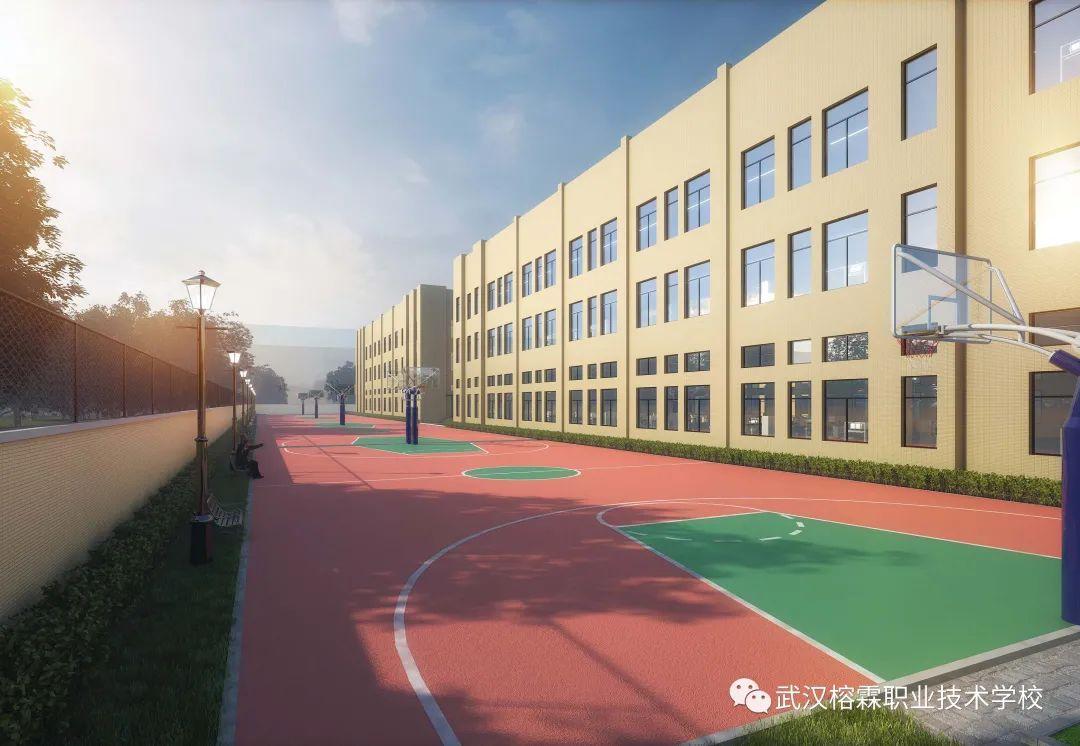 武汉榕霖职业技术学校教学楼